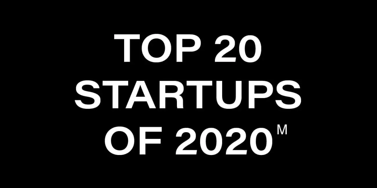 Top 20 Startups of 2020